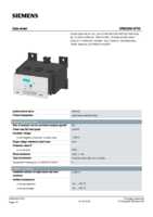 Datenblatt zu Siemens 3RB20562FX2, EAN: 4011209638341