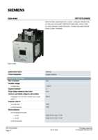 Datenblatt zu Siemens 3RT10752AM36, EAN: 4011209582774