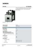 Datenblatt zu Siemens 3RT10666AB36, EAN: 4011209508095