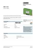 Datenblatt zu Phoenix Contact 2948306, EAN: 4017918083250