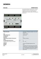 Datenblatt zu Siemens 3RG90040DC00, EAN: 4011209266513 Datenblatt zu Siemens 3RG90040DC00, EAN: 4011209266513