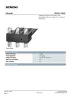 Datenblatt zu Siemens 3RA19411BA00, EAN: 4011209516571 Datenblatt zu Siemens 3RA19411BA00, EAN: 4011209516571