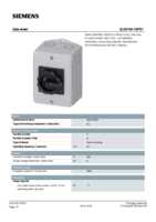Datenblatt zu Siemens 3LD21641GP51, EAN: 4011209524217