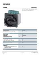 Datenblatt zu Siemens 3LD20032EP51, EAN: 4011209519169