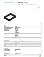 Datenblatt zu Schneider Electric NSYSPF12200, EAN: 3606485126708