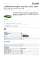 Datenblatt zu Phoenix Contact 1808829, EAN: 4017918047177