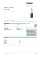 Datenblatt zu Phoenix Contact 3200920, EAN: 4017918094478
