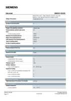 Datenblatt zu Siemens 3SB20016CD06, EAN: 4011209027992