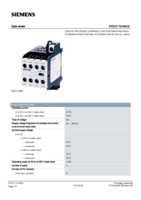 Datenblatt zu Siemens 3TG10100AC2, EAN: 4011209045026 Datenblatt zu Siemens 3TG10100AC2, EAN: 4011209045026