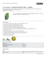 Datenblatt zu Phoenix Contact 2708287, EAN: 4017918973988