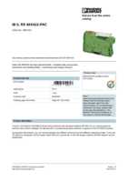 Datenblatt zu Phoenix Contact 2861933, EAN: 4017918894627