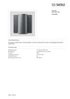 Datenblatt zu Siedle 200038909-00, EAN: 4015739389094 Datenblatt zu Siedle 200038909-00, EAN: 4015739389094