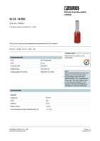 Datenblatt zu Phoenix Contact 3200441, EAN: 4017918094096