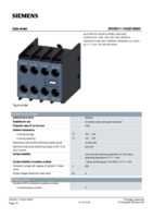 Datenblatt zu Siemens 3RH29111XA220MA0, EAN: 4011209891579