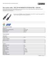 Datenblatt zu Phoenix Contact 1524145, EAN: 4017918947231 Datenblatt zu Phoenix Contact 1524145, EAN: 4017918947231