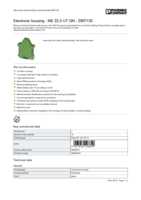 Datenblatt zu Phoenix Contact 2907130, EAN: 4017918126629