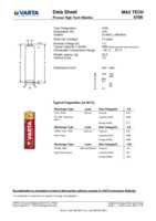 Datenblatt zu Varta 46836, EAN: 4008496810482