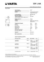Datenblatt zu Varta 46708, EAN: 4043752244779