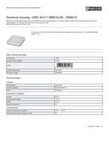 Datenblatt zu Phoenix Contact 2946214, EAN: 4017918082178
