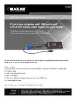 Datenblatt zu BlackBox KVT100A, EAN: 00822088066606