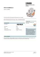 Datenblatt zu Phoenix Contact 1605569, EAN: 4017918940652