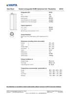 Datenblatt zu Varta 48078, EAN: 4008496550579