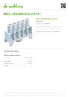 Datenblatt zu Spelsberg 84000401, EAN: 4013902110230 Datenblatt zu Spelsberg 84000401, EAN: 4013902110230