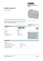 Datenblatt zu Phoenix Contact 2961309, EAN: 4017918187552