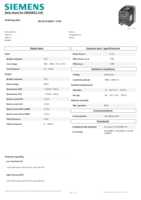 Datenblatt zu Siemens 6SL32105BE211CV0, EAN: 6940408102637 Datenblatt zu Siemens 6SL32105BE211CV0, EAN: 6940408102637