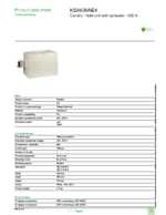 Datenblatt zu Schneider Electric KSA630AE4, EAN: 3606480005060