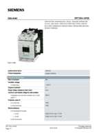 Datenblatt zu Siemens 3RT10541AP36, EAN: 4011209506954
