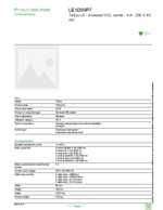 Datenblatt zu Schneider Electric LE1D09P7, EAN: 3389110541243 Datenblatt zu Schneider Electric LE1D09P7, EAN: 3389110541243