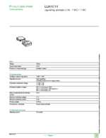Datenblatt zu Schneider Electric LUA1C11, EAN: 3389110367317 Datenblatt zu Schneider Electric LUA1C11, EAN: 3389110367317