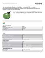 Datenblatt zu Phoenix Contact 1516593, EAN: 4017918967383
