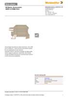 Datenblatt zu Weidmüller 1050200000, EAN: 4008190139636