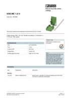Datenblatt zu Phoenix Contact 1834369, EAN: 4017918051884