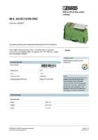Datenblatt zu Phoenix Contact 2862822, EAN: 4017918907617