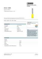Datenblatt zu Phoenix Contact 3201123, EAN: 4017918094676