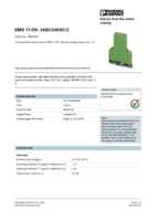 Datenblatt zu Phoenix Contact 2954235, EAN: 4017918084899