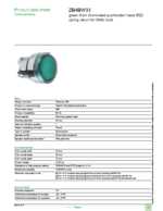 Datenblatt zu Schneider Electric ZB4BW33, EAN: 3389110889703