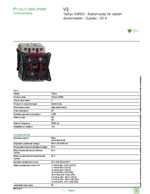 Datenblatt zu Schneider Electric V-2, EAN: 3389110551709