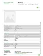 Datenblatt zu Schneider Electric XVUZ12, EAN: 3606480887154