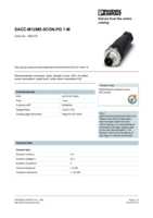 Datenblatt zu Phoenix Contact 1663116, EAN: 4017918116583 Datenblatt zu Phoenix Contact 1663116, EAN: 4017918116583
