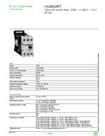 Datenblatt zu Schneider Electric CA2SK20F7, EAN: 3389110564167 Datenblatt zu Schneider Electric CA2SK20F7, EAN: 3389110564167