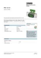 Datenblatt zu Phoenix Contact 1841909, EAN: 4017918105594