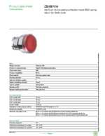 Datenblatt zu Schneider Electric ZB4BW34, EAN: 3389110889710