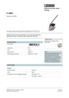 Datenblatt zu Phoenix Contact 2763701, EAN: 4017918065638