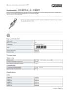 Datenblatt zu Phoenix Contact 3190577, EAN: 4017918093402