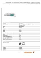 Datenblatt zu Weidmüller 9025760000, EAN: 4008190010027