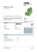 Datenblatt zu Phoenix Contact 1516810, EAN: 4017918967543